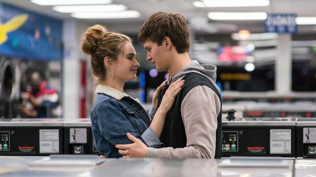Cotton Hoodie Jacket worn by Baby (Ansel Elgort) in Baby Driver