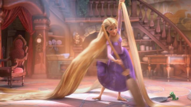 Poupée de Rapunzel dans Raiponce