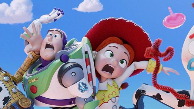 La réplique en peluche de Jessie dans Toy Story