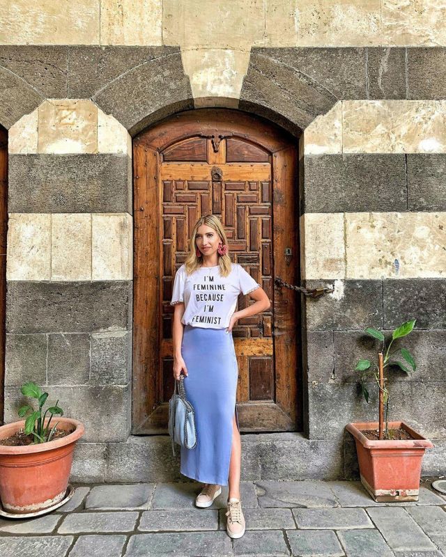 Chloé Lau­ren Sneak­er of Sarah Baitamouni Rabbat on the Instagram account @sarahbtm