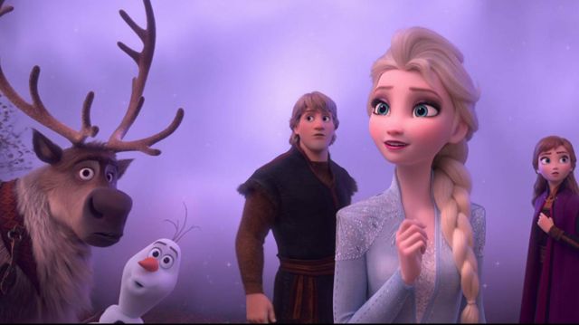 La réplique en jouet de Sven dans La Reine des neiges 2