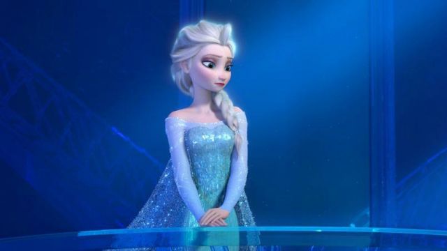 Peluche de Elsa dans La Reine des neiges