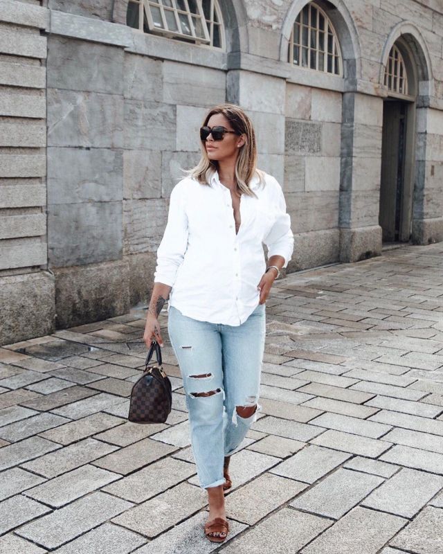 Blue Jeans de Jessica Cisailles sur l'Instagram account @jessica_rose_uk