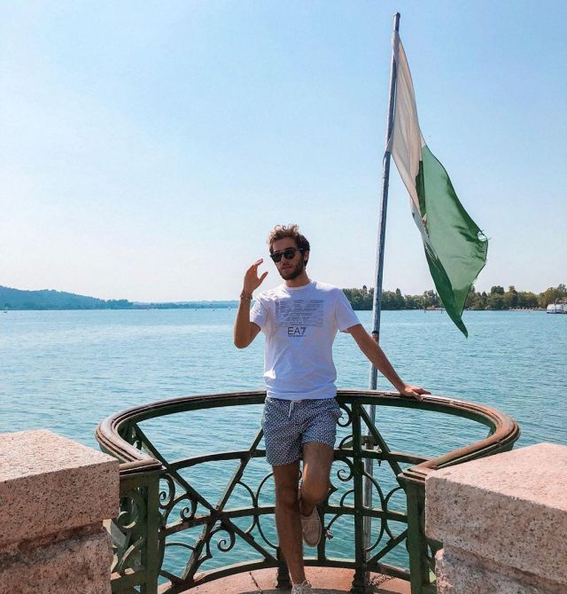 T-Shirt White of Domenico De Cunzolo on the Instagram account @domenicodecunzolo