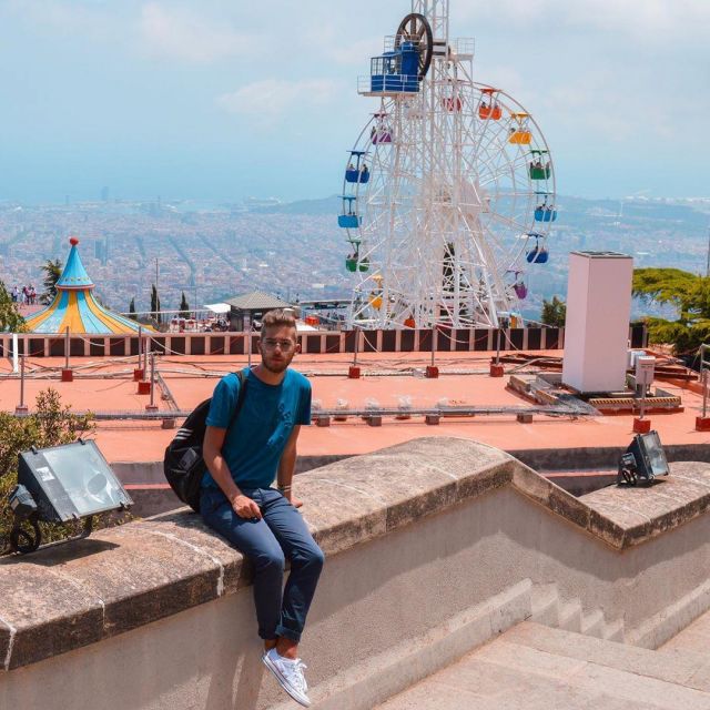 T-shirt Blue of Domenico De Cunzolo on the Instagram account @domenicodecunzolo