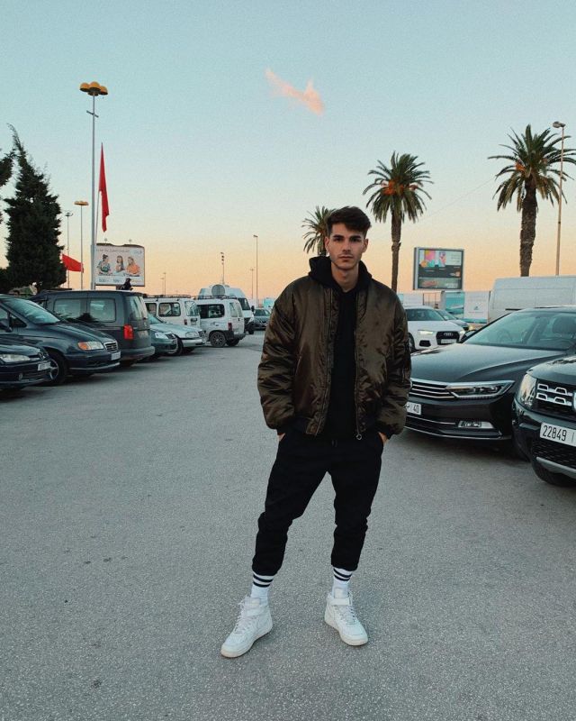 Adidas Socks white of Alvaro Mel on the Instagram account @meeeeeeeel_