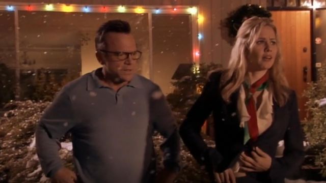 Grey Polo Jack Cameron (Tom Arnold) in the continuation of Christmas
