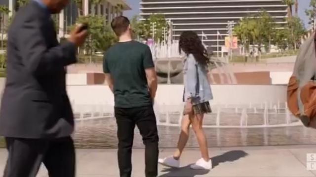 Nike Air Force 1 Jester XX Sneak­er worn by Olivia Baker (Samantha Logan) in All American Season 2 Episode 8