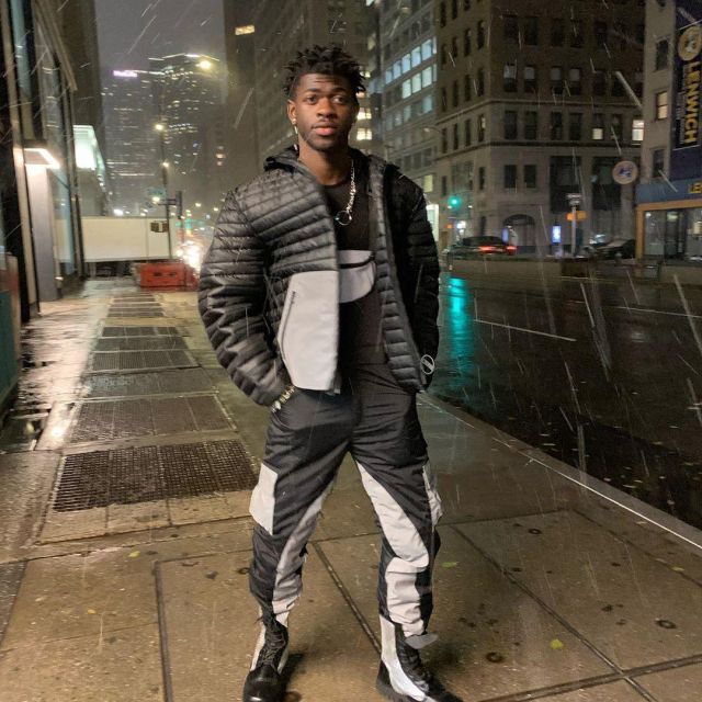 COLMAR RIBBED JACKET usada por Lil Nas X en la cuenta de Instagram @lilnasx