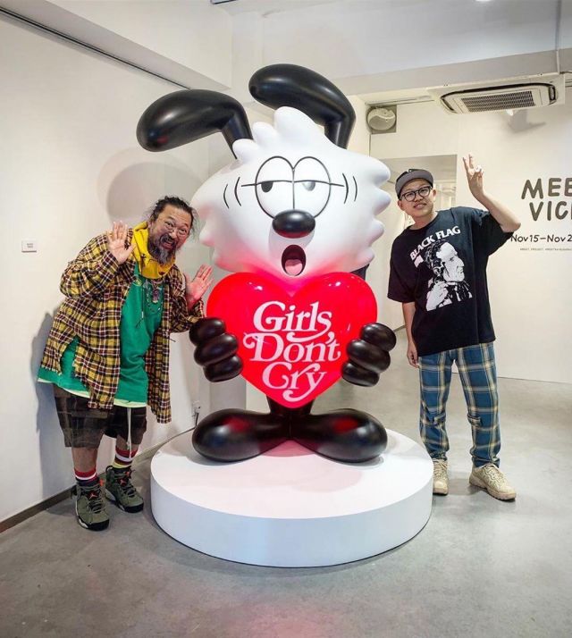 Takashi Murakami on the account Instagram of @complexcon