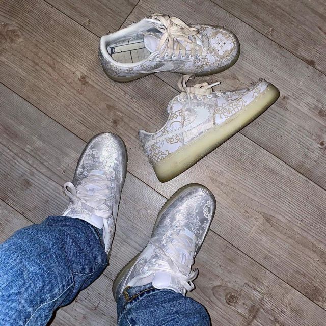Air force one clot by Edison Chen on the account Instagram of @kicksssssss