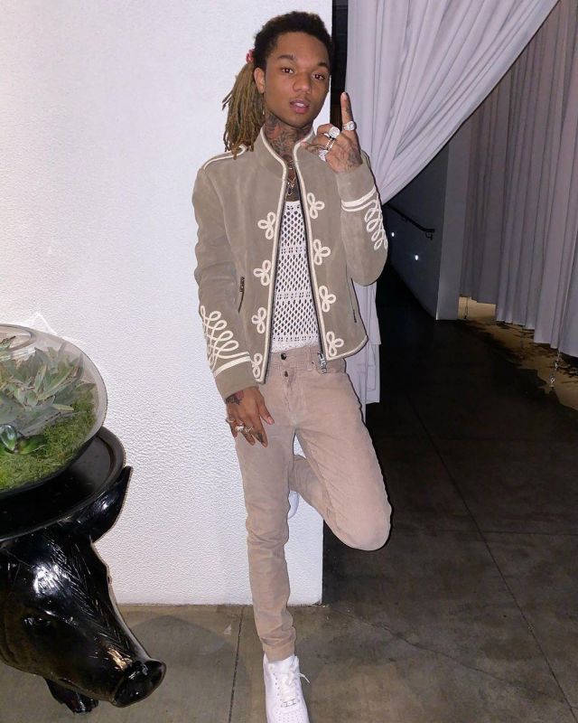 La Fuerza Aérea 1 de Swae Lee en la cuenta de Instagram de @swaelee