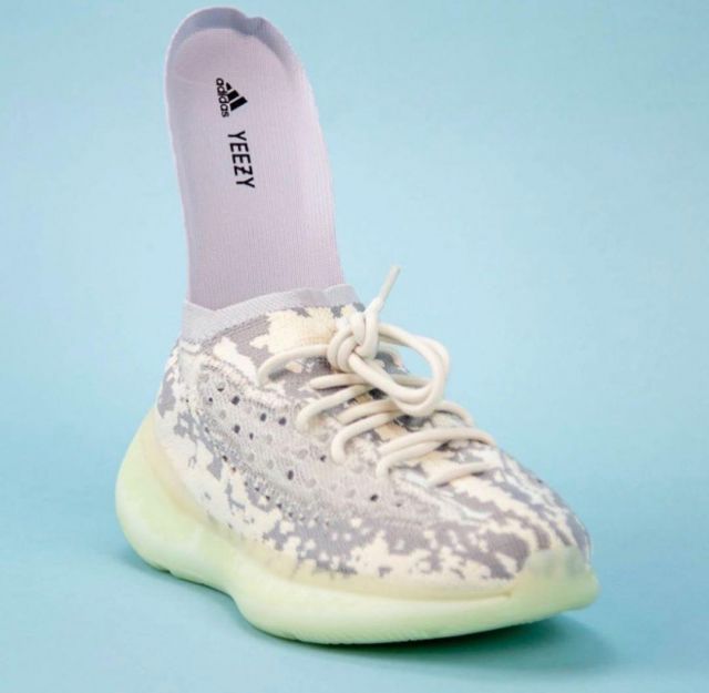 sur le compte Instagram de @yeezyboosts