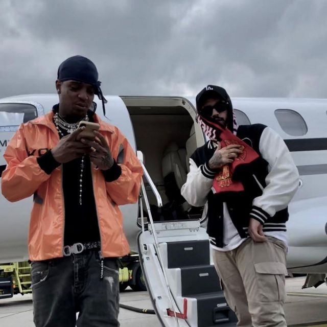 The jacket academic Revenge of the Ski Mask the Slump God on the account Instagram of @djscheme
