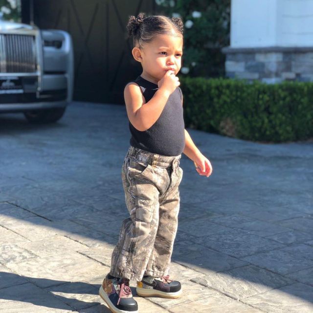 Travis scoot AF1 de Travis Scott sur le compte Instagram de @travisscott