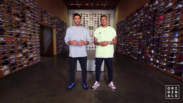 mbappe sneaker shopping