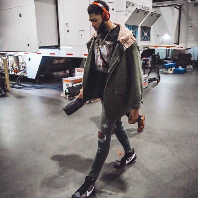 Nike Blazer Mid X Off White Black From Anthony Davis On The Account Instagram Of Antdavis23 Spotern