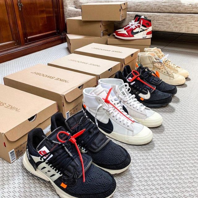 Nike presto off white og worn by health on the account Instagram of ...