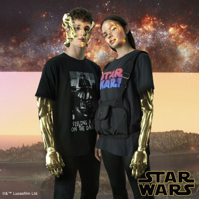 T-shirt de Star wars sur le compte Instagram de @pullandbear