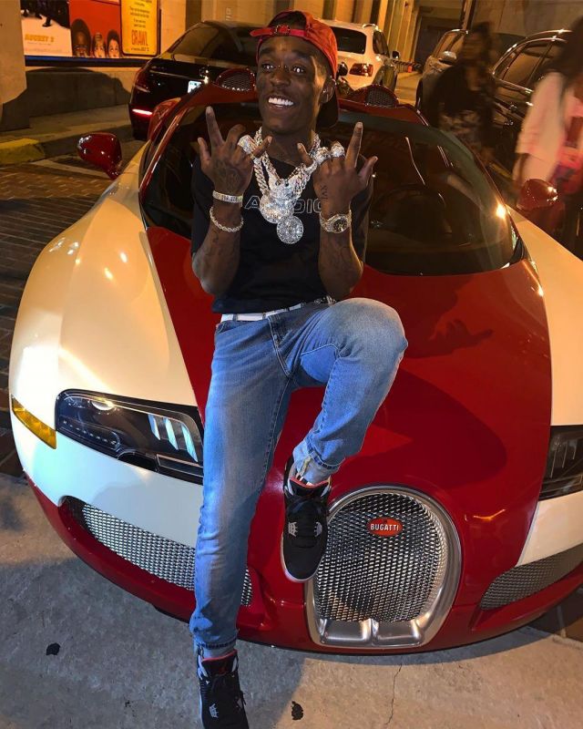 Jordan 4 Retro Bred de Lil Uzi Vert sur le compte Instagram de @liluzivert
