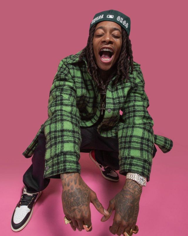 Air Jordan 1 High UNC LA de Wiz Khalifa sur le compte Instagram de @wizkhalifa