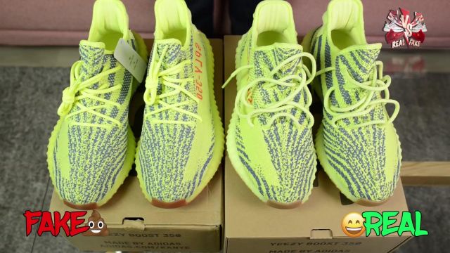 yeezy boost real vs fake