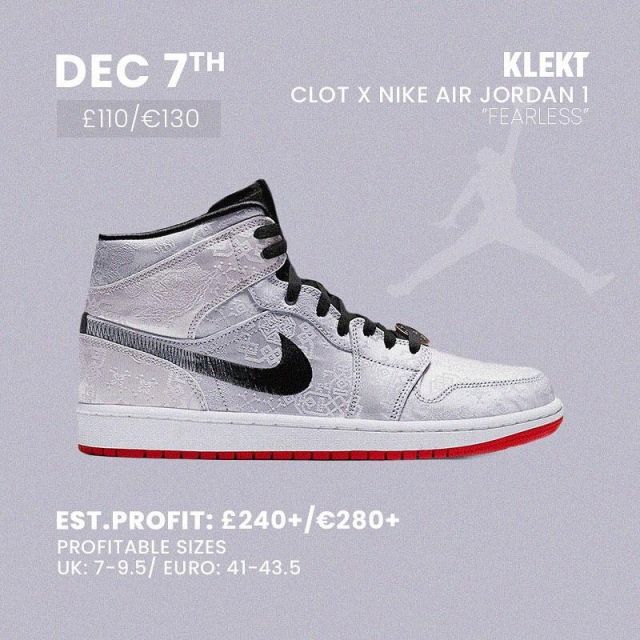 jordan 1 klekt
