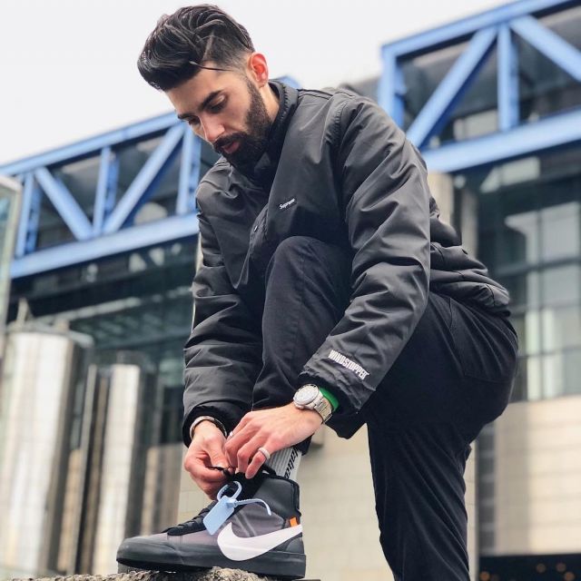 Nike Blazer Off White Black Worn By Sostyle On The Account Instagram Of Sostyle Off Spotern