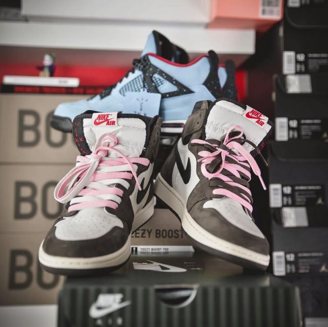challengetontongibs jordan 1 Travis Scott