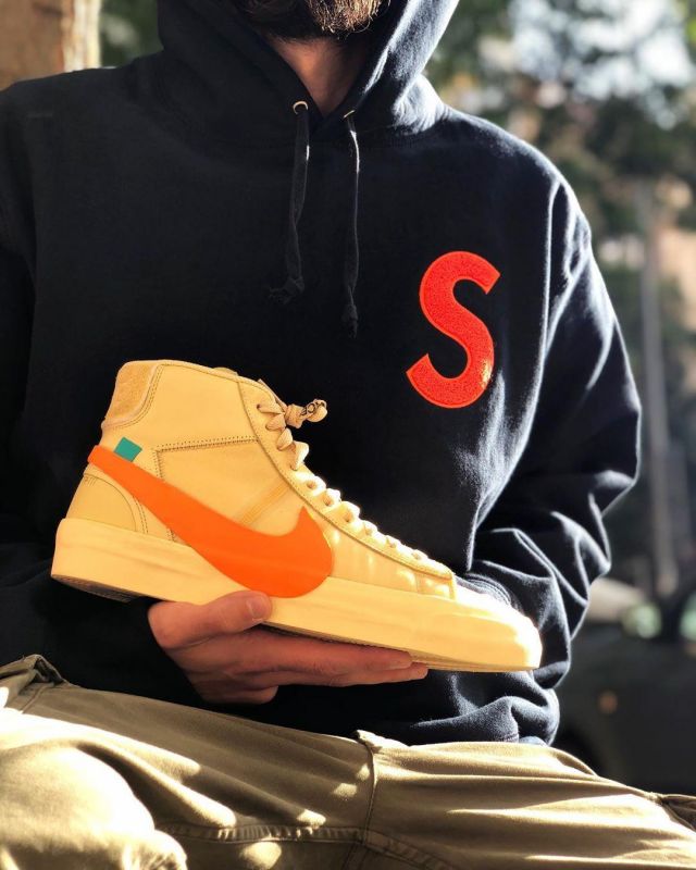 Nike Blazer Mid Off White All Hallow S Eve On The Account Instagram Of Sectionprague Spotern