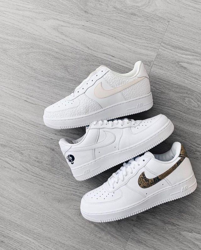 air force 1 low retro ivory snake