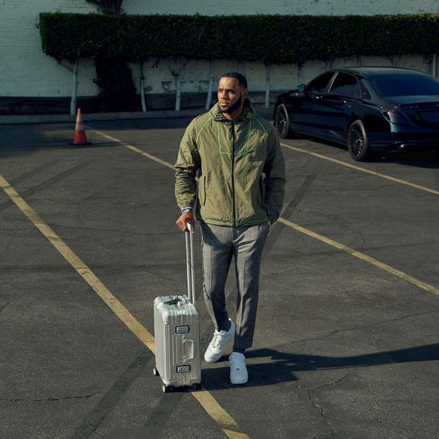 Nike Air Force 1' 07 de LeBron James sur le compte Instagram de @kingjames