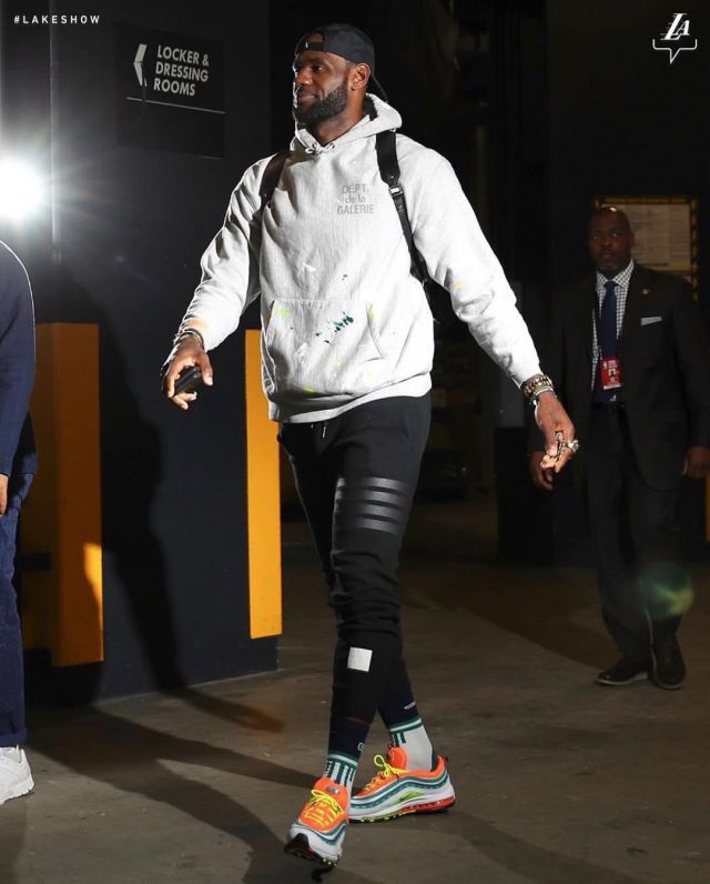 Air Max 97 London Summer of Love LeBron James on the account ...