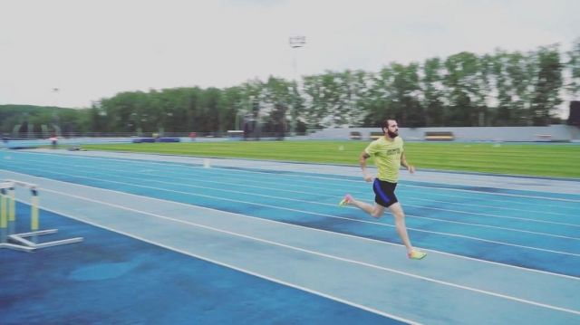 Nike Zoom Superfly Elite de Ramil Guliyev sur le compte Instagram de @grame90