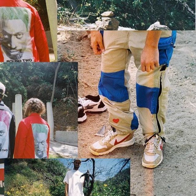 The pair of NikeCraft Mars Yard Shoe 2.0 Tom Sachs Space Camp on the  account Instagram of @roundtwohollywood | Spotern