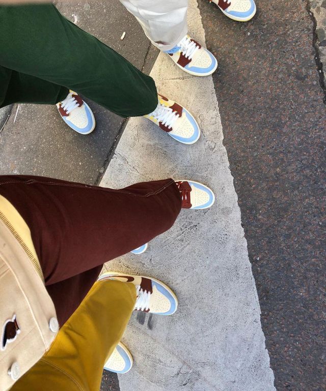 Mcr nike jordan 1 on the account Instagram of @youssouf.f