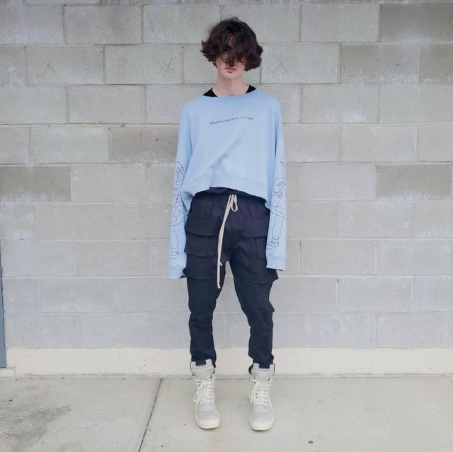 rick owens creatch cargo pants