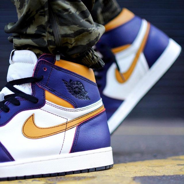 air jordan 1 lakers chicago