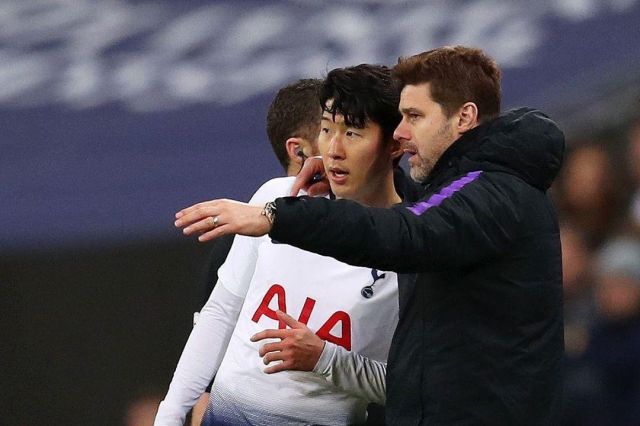 Camiseta de fútbol del Tottenham de Son Heung-min en la cuenta de Instagram de @hm_son7