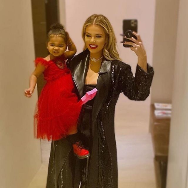 Dr. Martens 1440 Boots in Red Satchel worn by True Thompson Instagram Pic December 13, 2019