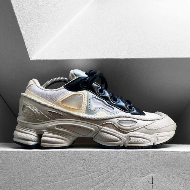 Adidas Ozweego 3 Raf Simons Cream White Black Core on the account Instagram  of @everyday.supply | Spotern