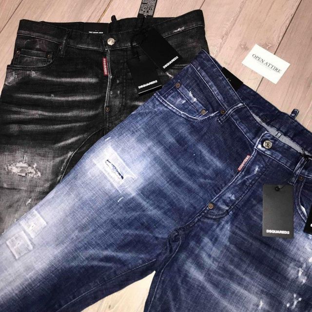 DSQUARED2 Blue Jeans sur le compte Instagram de @open_attireuk