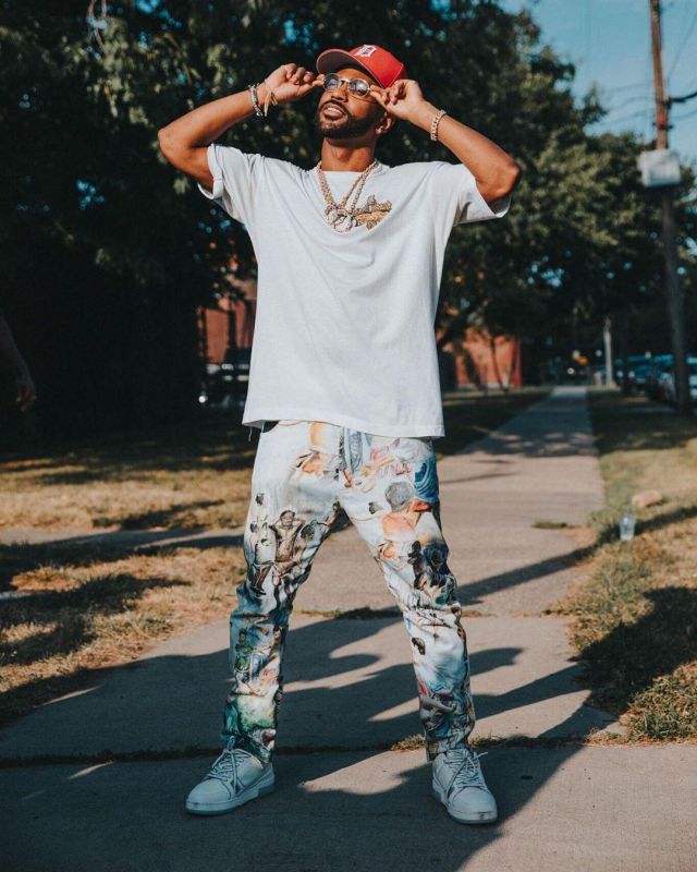 Louis Vuitton Trainer White Big Sean on the account Instagram of @bigsean