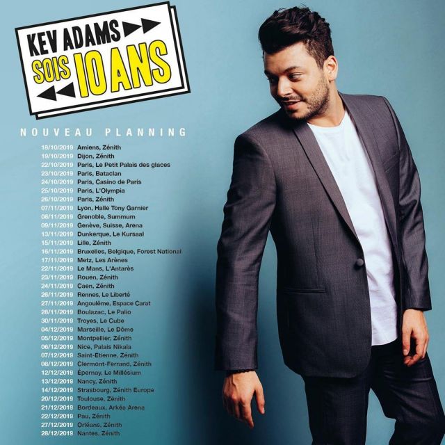 Suit pants of Kev Adams account on the Instagram of @kevadams