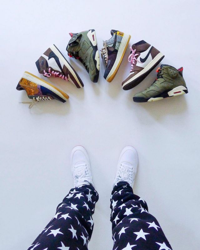 Air Force 1 Low Travis Scott (AF100) on the account Instagram of  @will.i.ian | Spotern