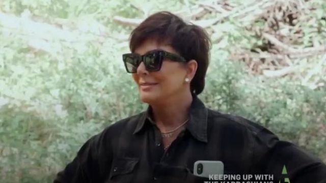 poznata ličnost napad Nježno  Celine Black Cat Eye Sunglasses worn by Kris Jenner in Keeping Up With The  kardashians Season 17 Episode 12 | Spotern