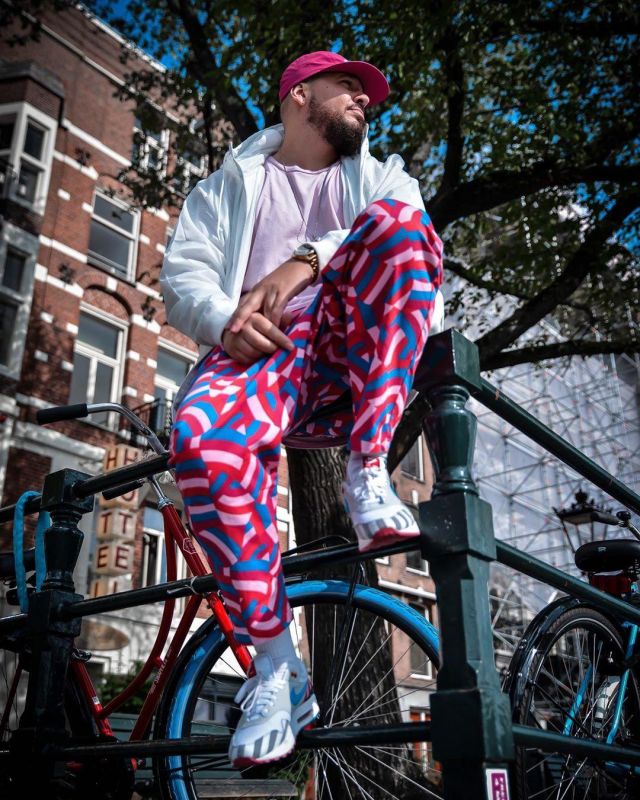 Air max 1 Parra (2018) of Tonton gibs on his account Instagram @tonton_gibs