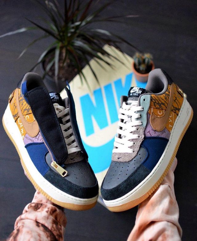 air force 1 kicks on fire