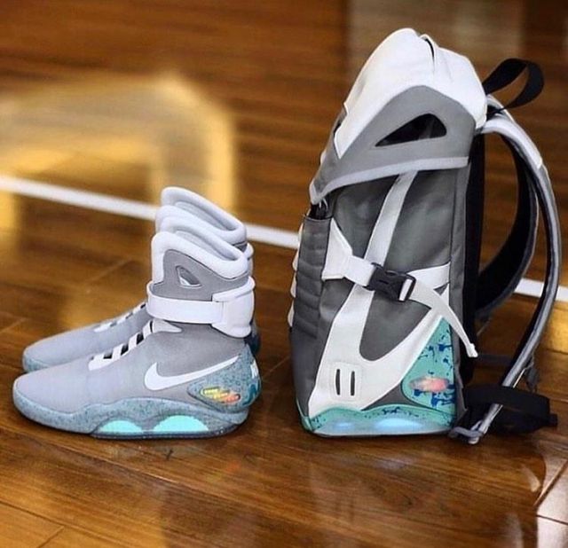 Nike MAG Back to the Future (2016) of @streetwvr on the account Instagram of @streetwvr 