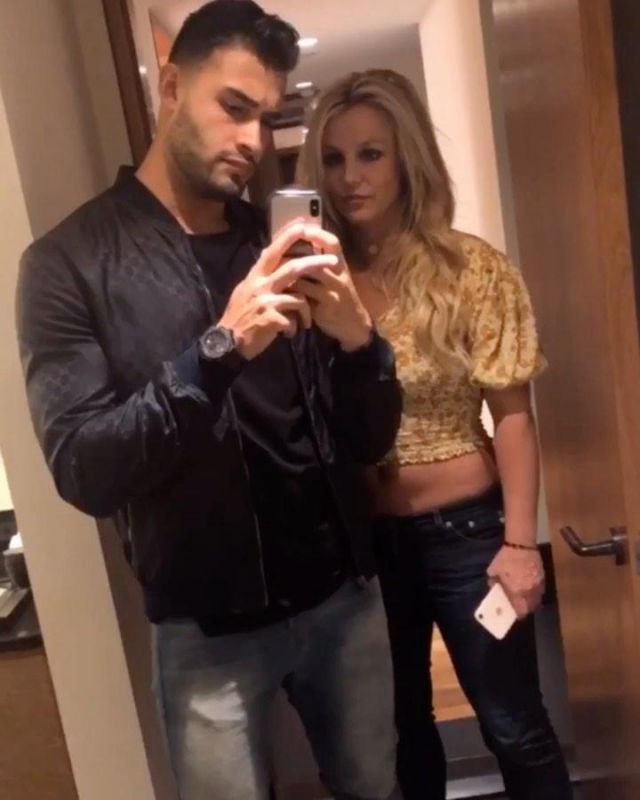 Jacket Gucci on the account Instagram of @britneyspears